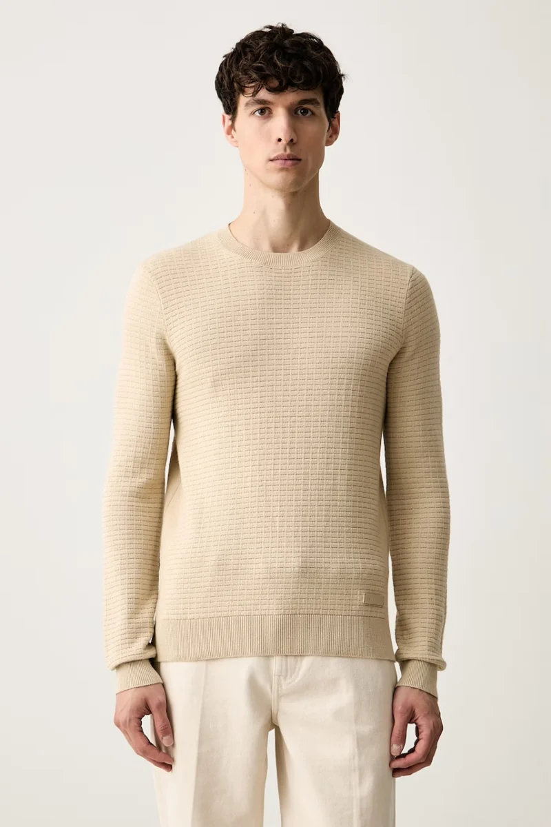 Trussardi pulover pentru bărbați cu bumbac