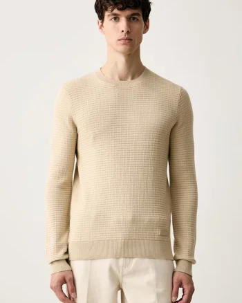 Trussardi pulover pentru bărbați cu bumbac