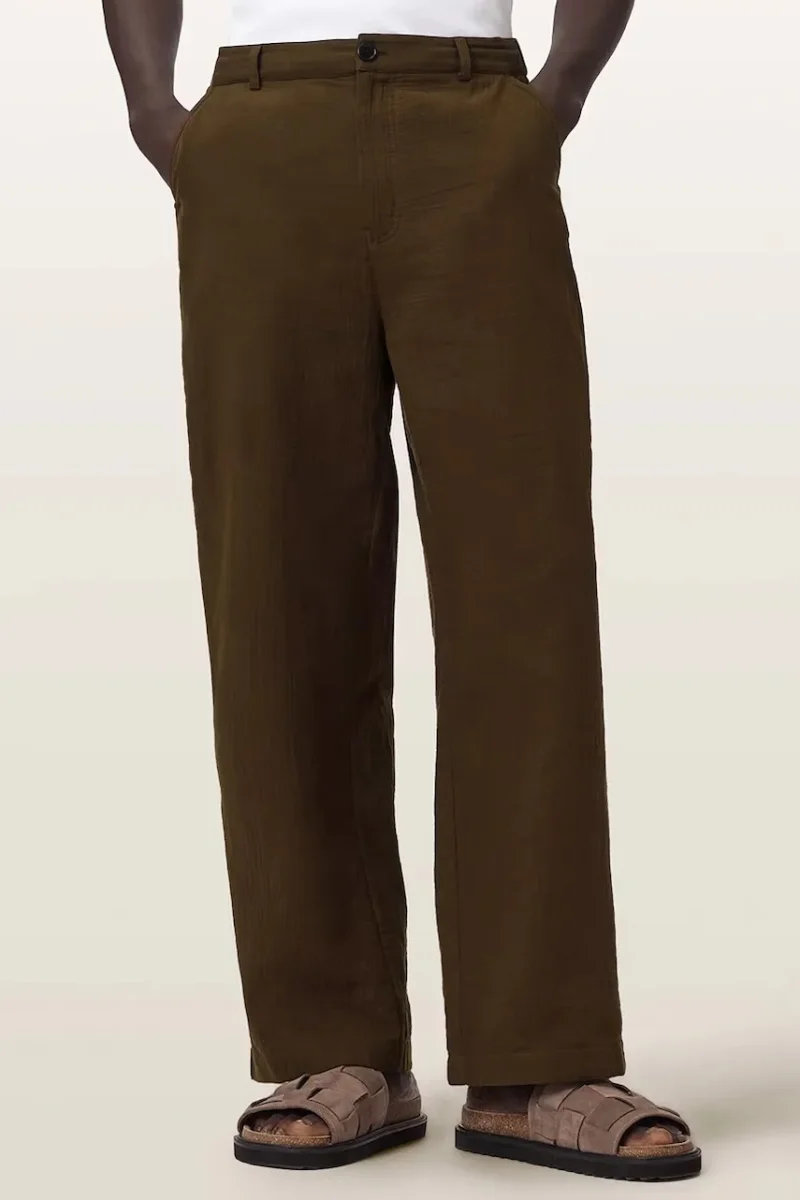 AllSaints pantaloni pentru bărbați, din bumbac TAIKO