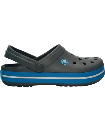 Saboti slingback unisex relaxed fit Crocband234, Gri