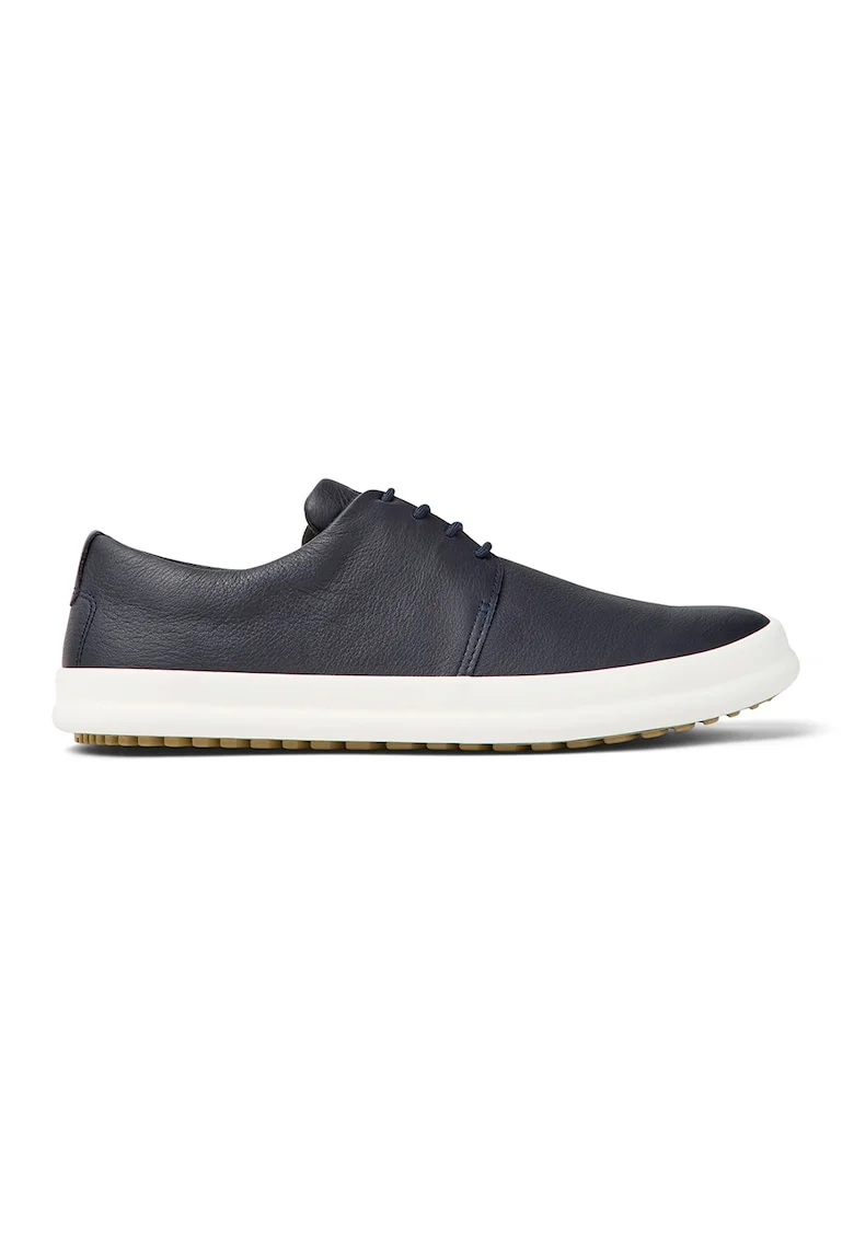 Pantofi barbati,  Piele, Albastru inchis, 46
