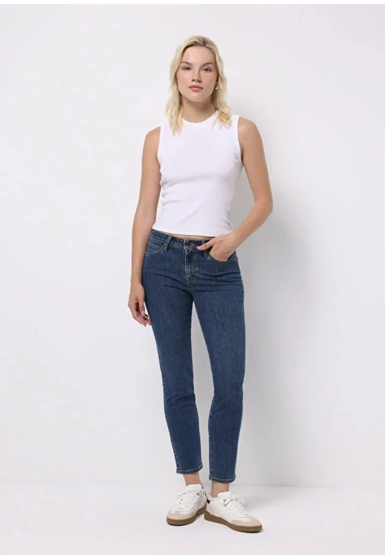 Pantaloni De Dama Albastru Slim Fit 703 Carla Cl1076749 8684112878225
