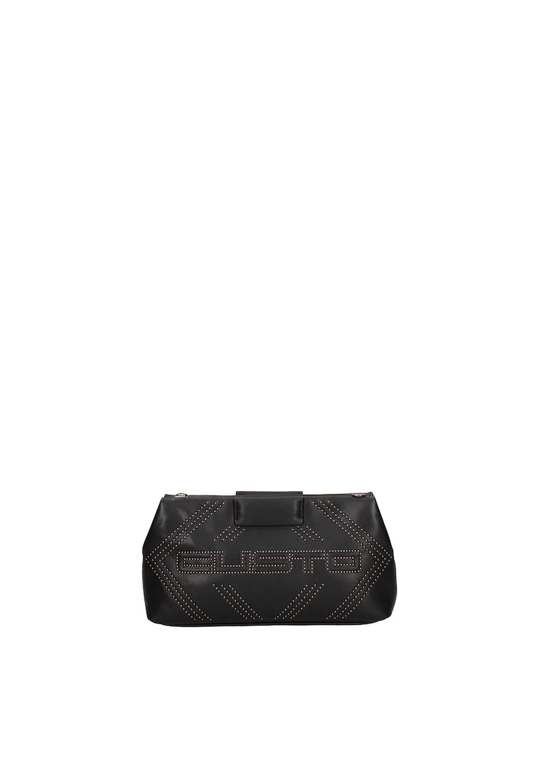 Geanta plic cu logo Elora Chic, Negru