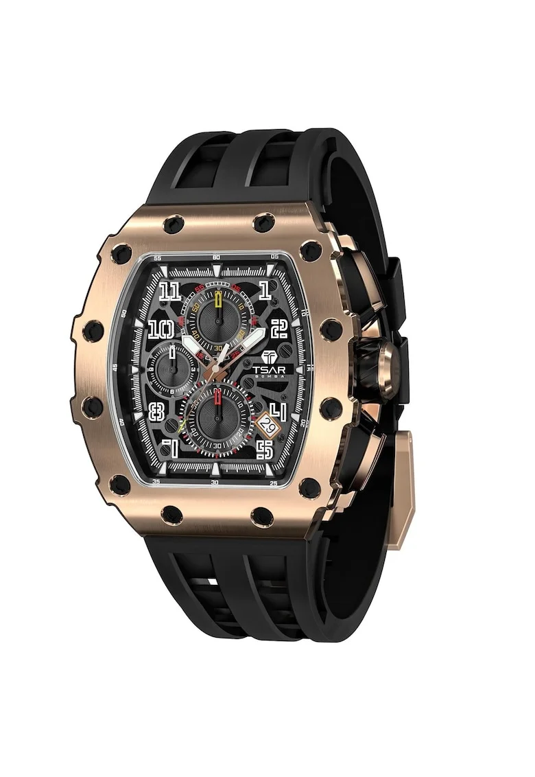 Ceas barbatesc  TB8204Q-07, Quartz, 44mm, 5ATM