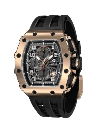 Ceas barbatesc  TB8204Q-07, Quartz, 44mm, 5ATM