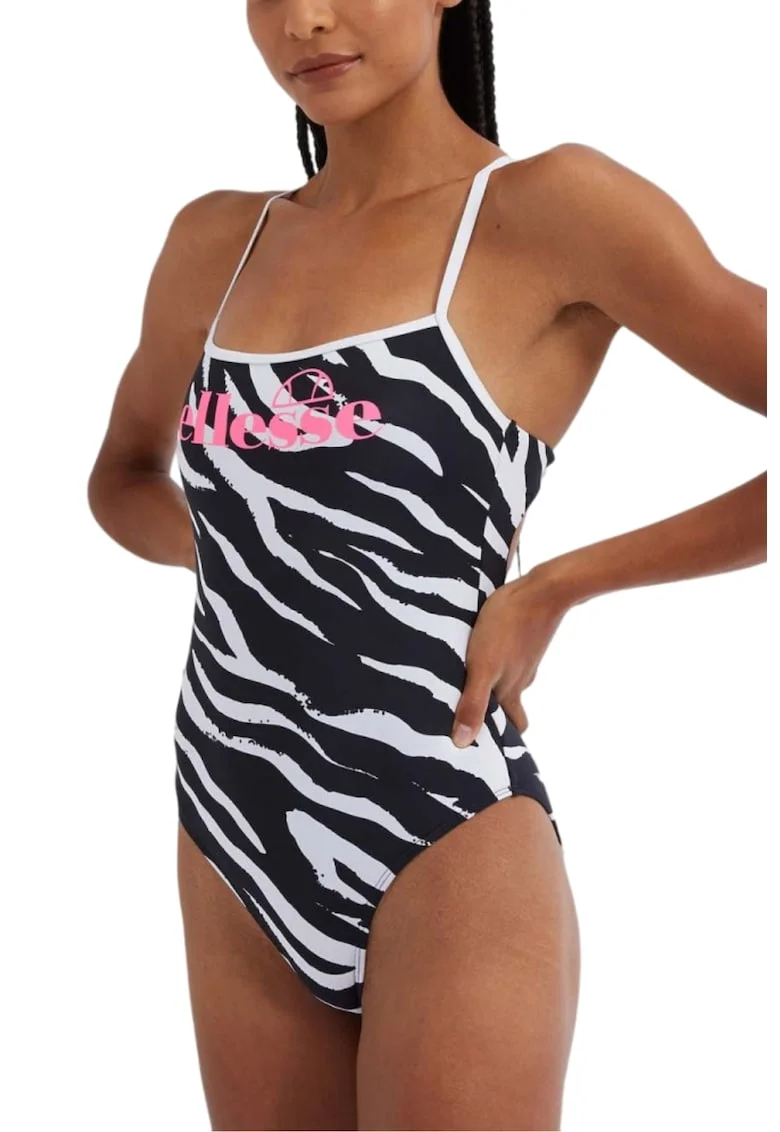 Costum intreg de baie cu model zebra Sharrone,