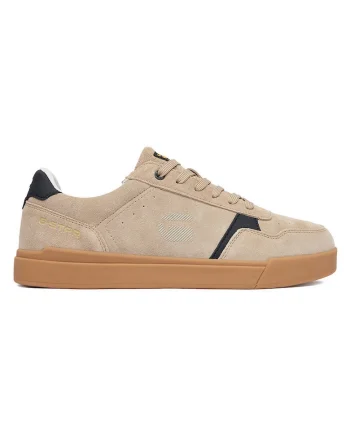 Tenisi barbati G-Star Raw, piele naturala, bej, design minimalist, Bej