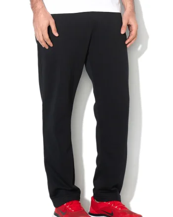 Pantaloni sport drepti Sportswear Club, Negru