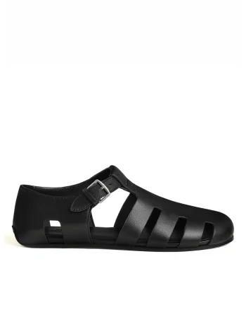 Sandale barbati,  Motif, Negru