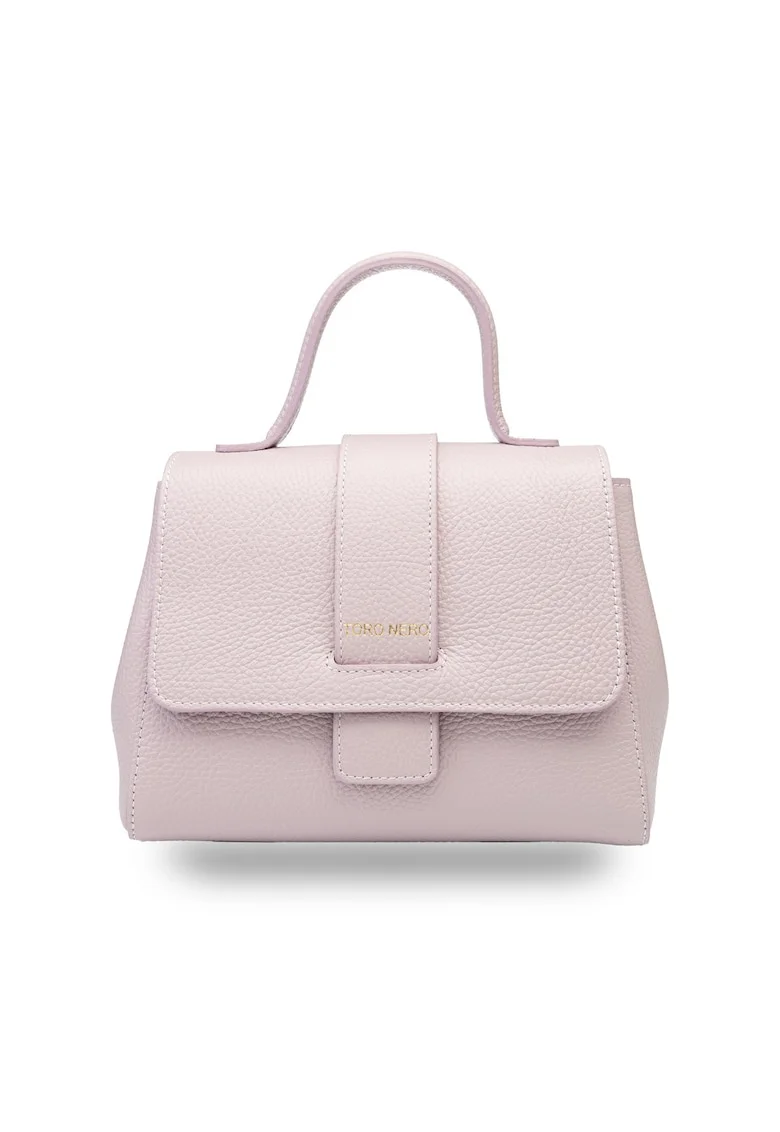 Geanta dama din piele naturala Ranya, Violet/Lila