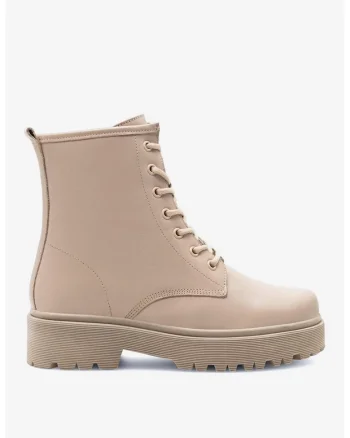 Ghete dama  5904862924939, Piele naturala, Bej