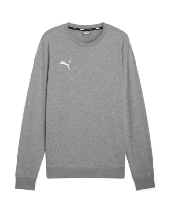 Hanorac barbati Puma Team Goal, bumbac, croiala standard, Gri