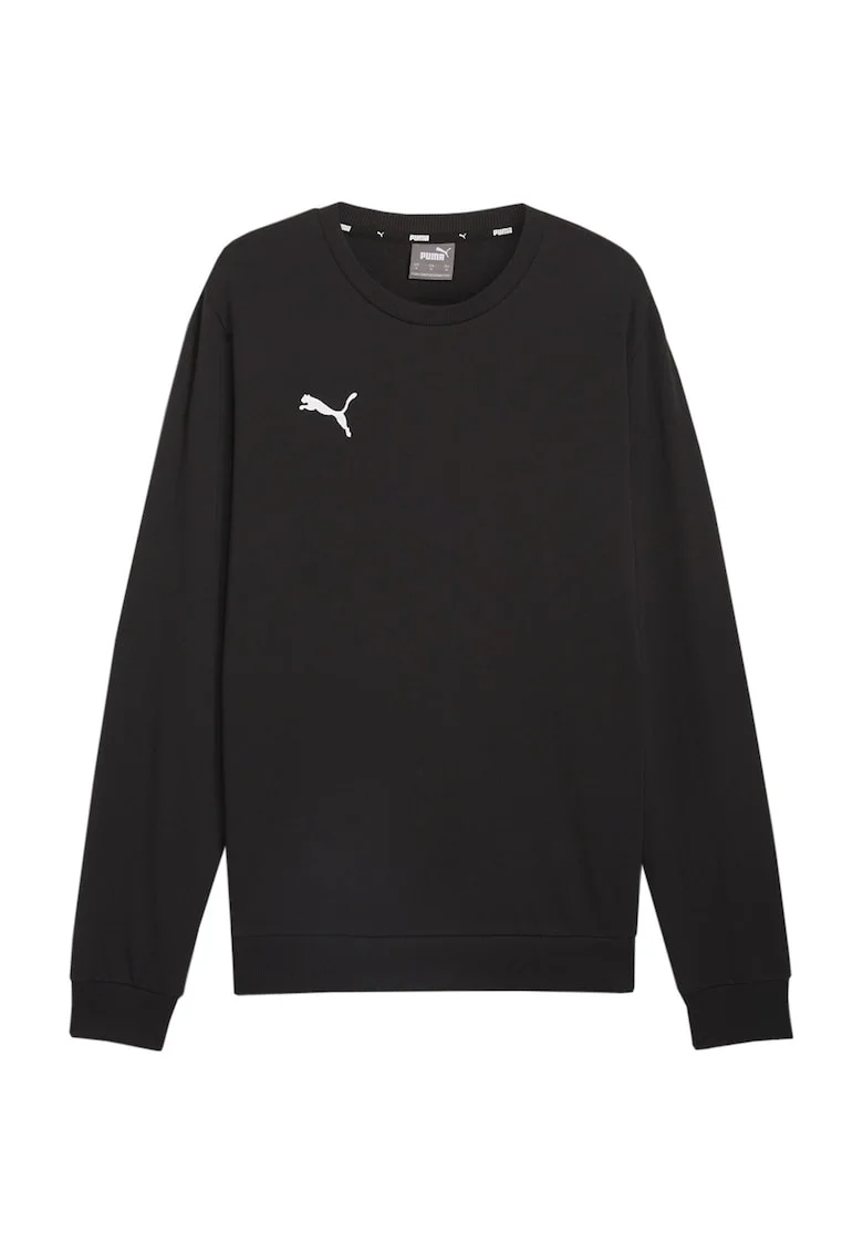 Hanorac barbati Puma Team Goal, bumbac, croiala standard, Negru