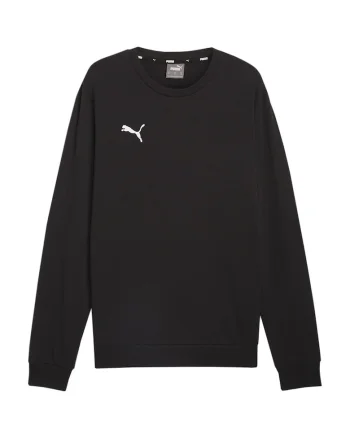 Hanorac barbati Puma Team Goal, bumbac, croiala standard, Negru