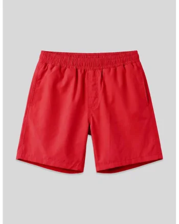 Costum de baie,  poliester, Rosu