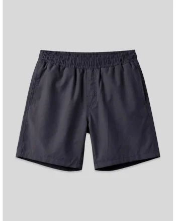 Costum de baie,  pantaloni scurti, poliester, Gri antracit