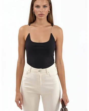 Maiou tricotat  mulat, negru, 60% bumbac, casual,