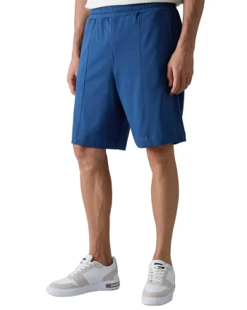 Pantaloni scurti,  trening, confortabili, Moroccan Blue, bumbac/poliester,
