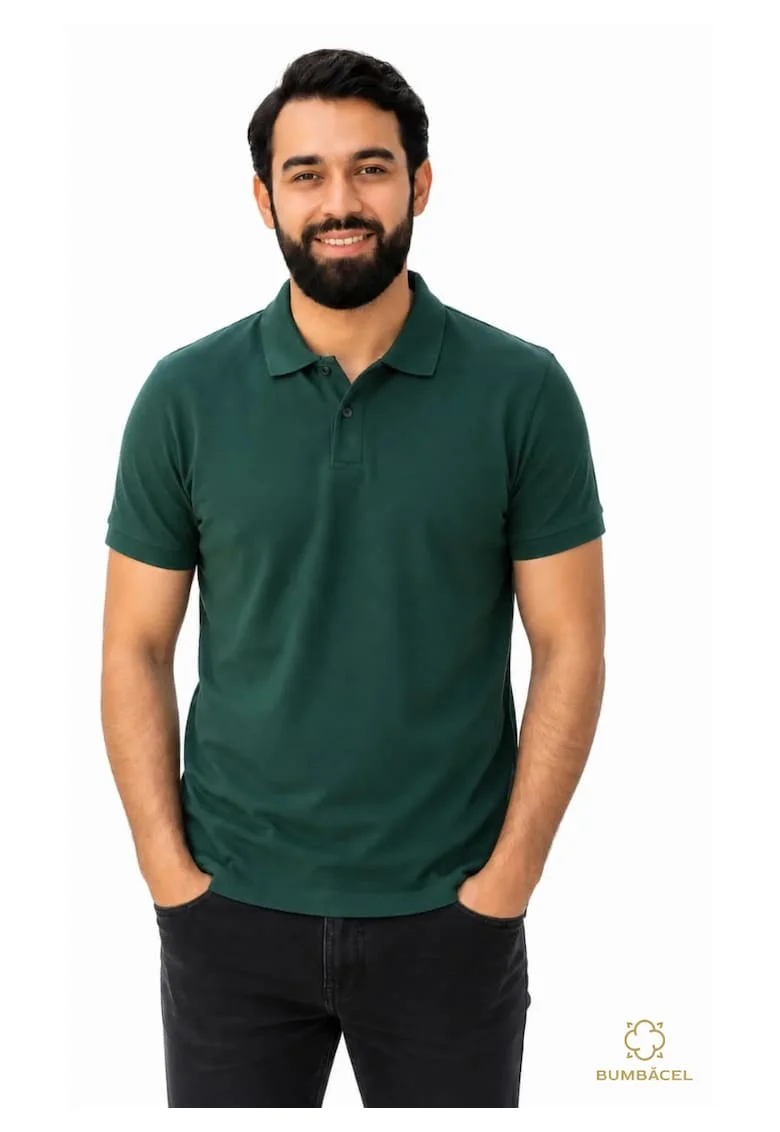 Tricou polo de vara pentru barbati, cu maneca scurta