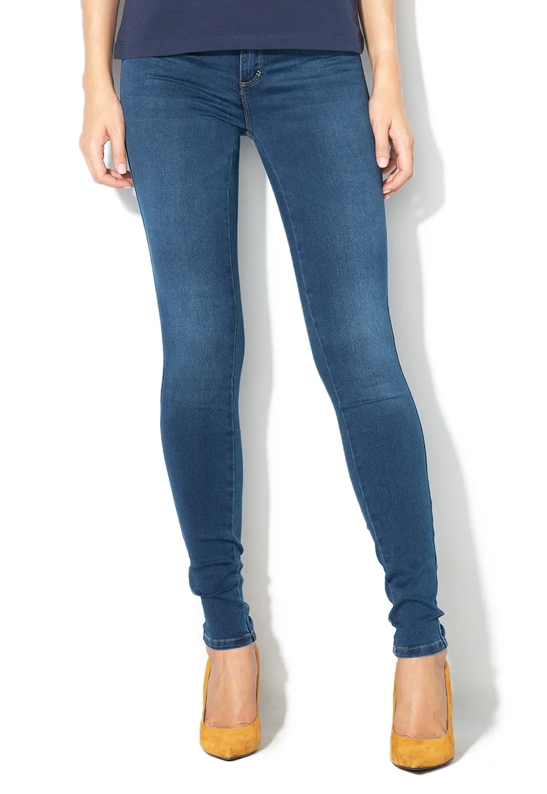 Blugi skinny Royal, Albastru inchis