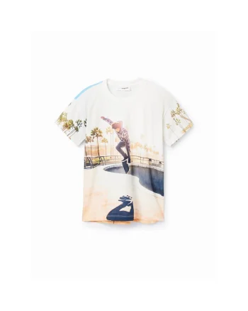 Tricou Baieti,  302006786, Bumbac, Alb