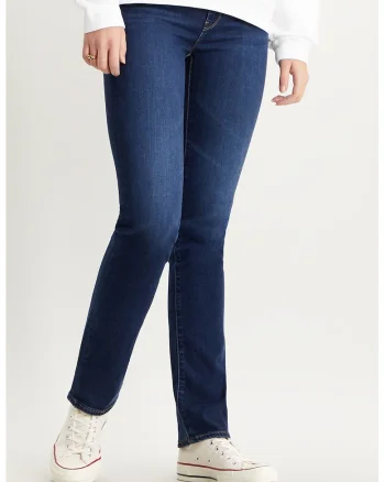 Blugi drepti cu talie inalta 724™ B, Bleumarin