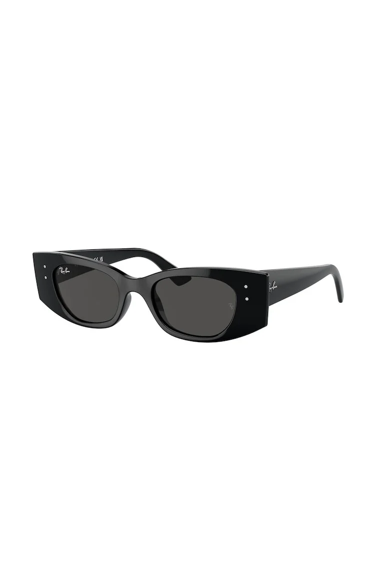Ochelari de soare cat-eye unisex, Negru