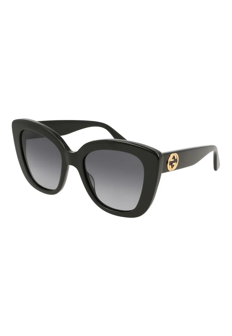 Ochelari de soare cat-eye, Negru