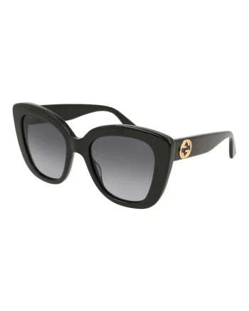 Ochelari de soare cat-eye, Negru