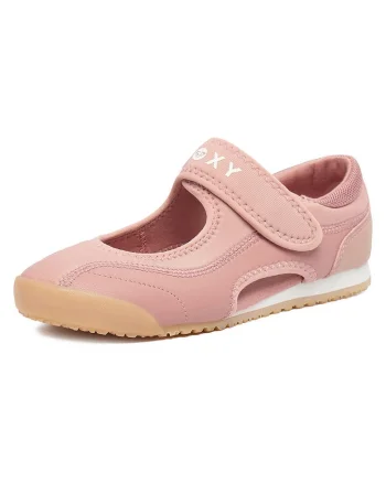 Tenisi dama  roz, textil, sistem inchidere Velcro