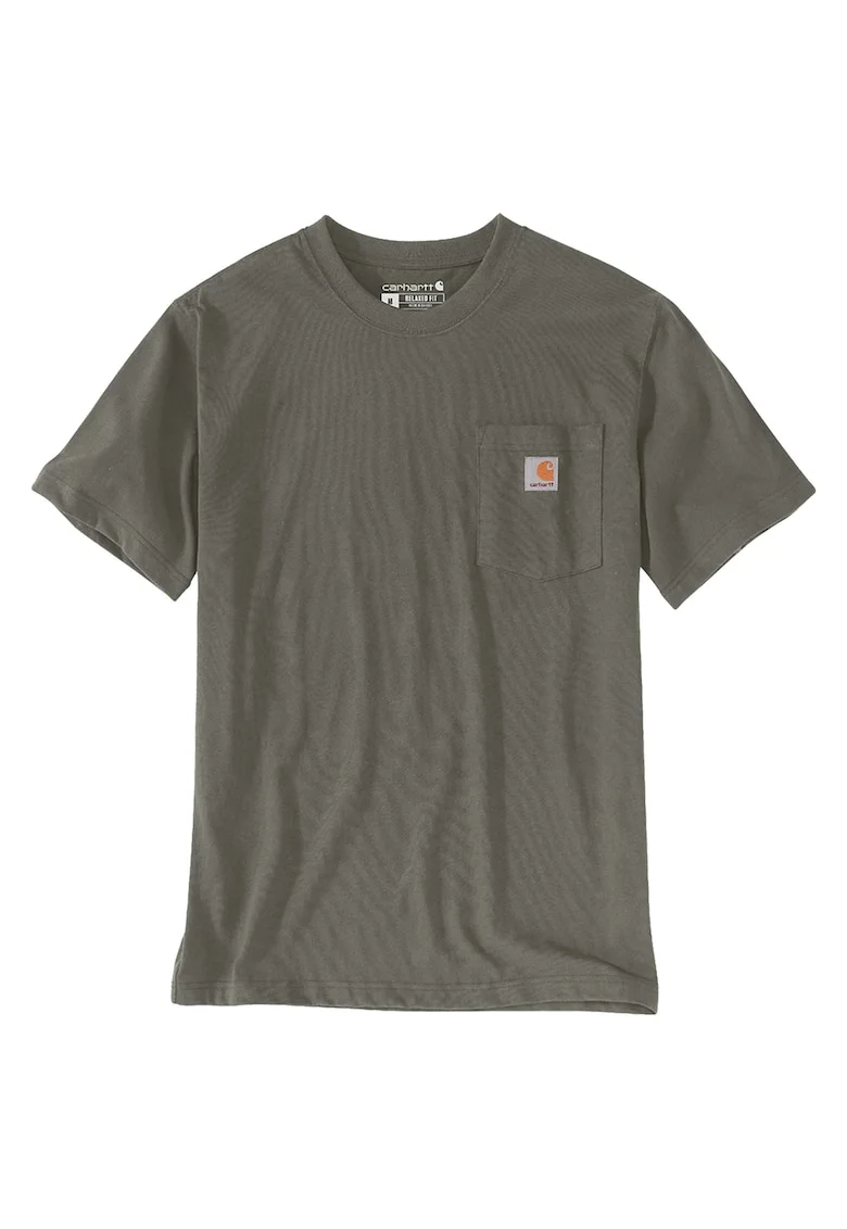 Tricou  bumbac, olive, Verde