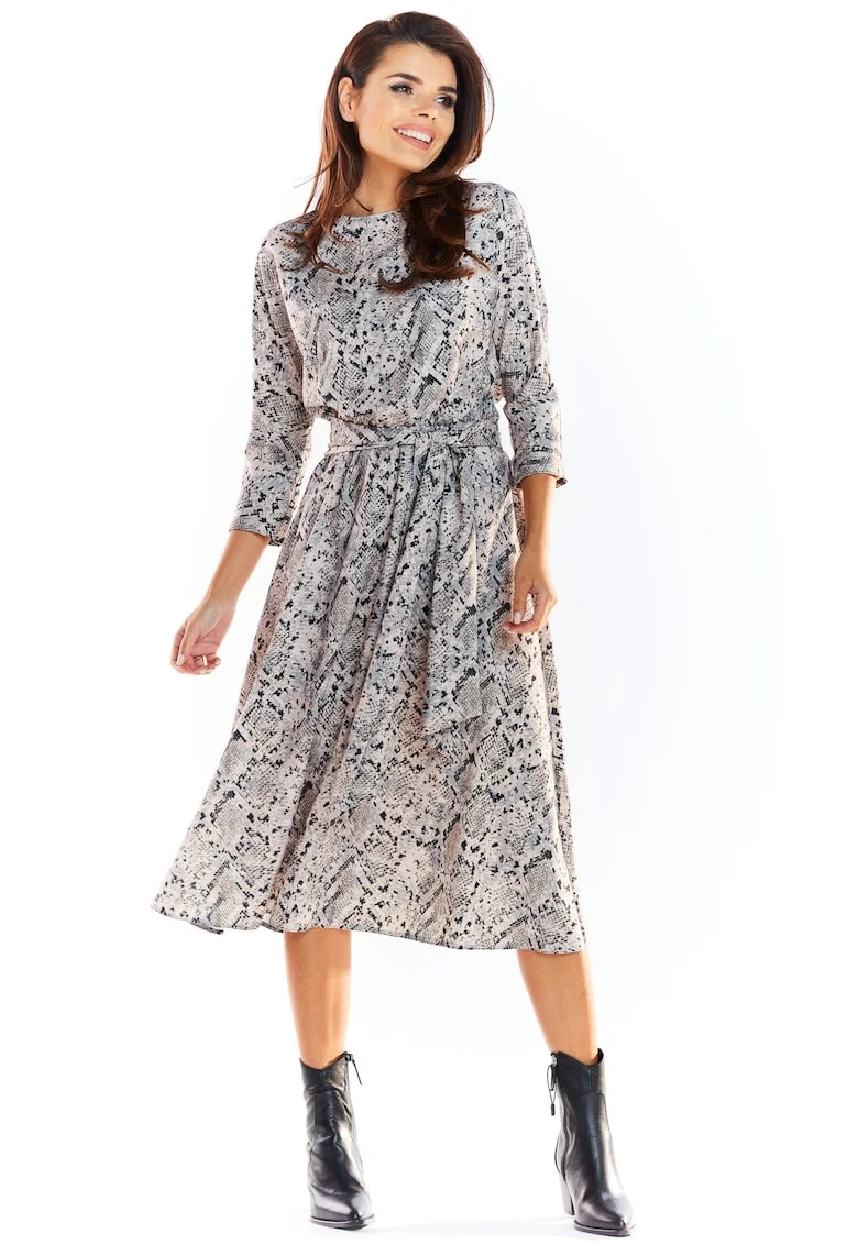 Rochie A313 - Gri