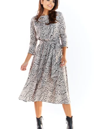 Rochie A313 - Gri