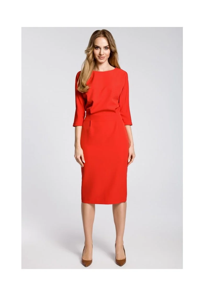 Made of Emotion Rochie midi de dama Palden M360 rosu, Rosu