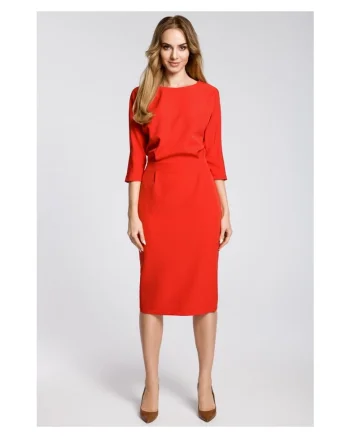 Made of Emotion Rochie midi de dama Palden M360 rosu, Rosu