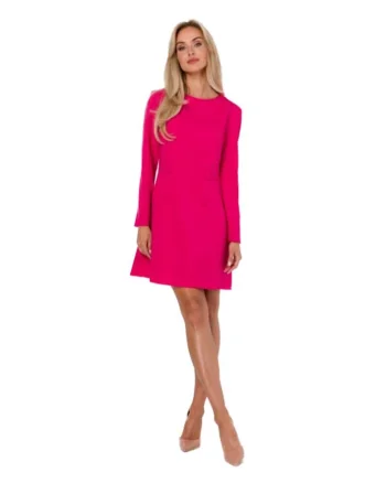 Made of Emotion Rochie mini de dama Ablivuh M753 roz, Roz