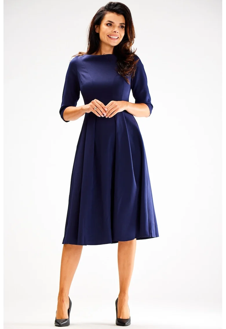 Rochie dama  Poliester, Bleumarin, Bleumarin