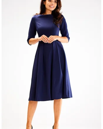 Rochie dama  Poliester, Bleumarin, Bleumarin