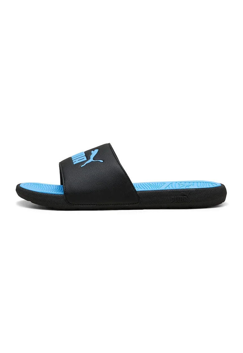 Papuci Cool Cat 2.0, Negru/Albastru lavanda
