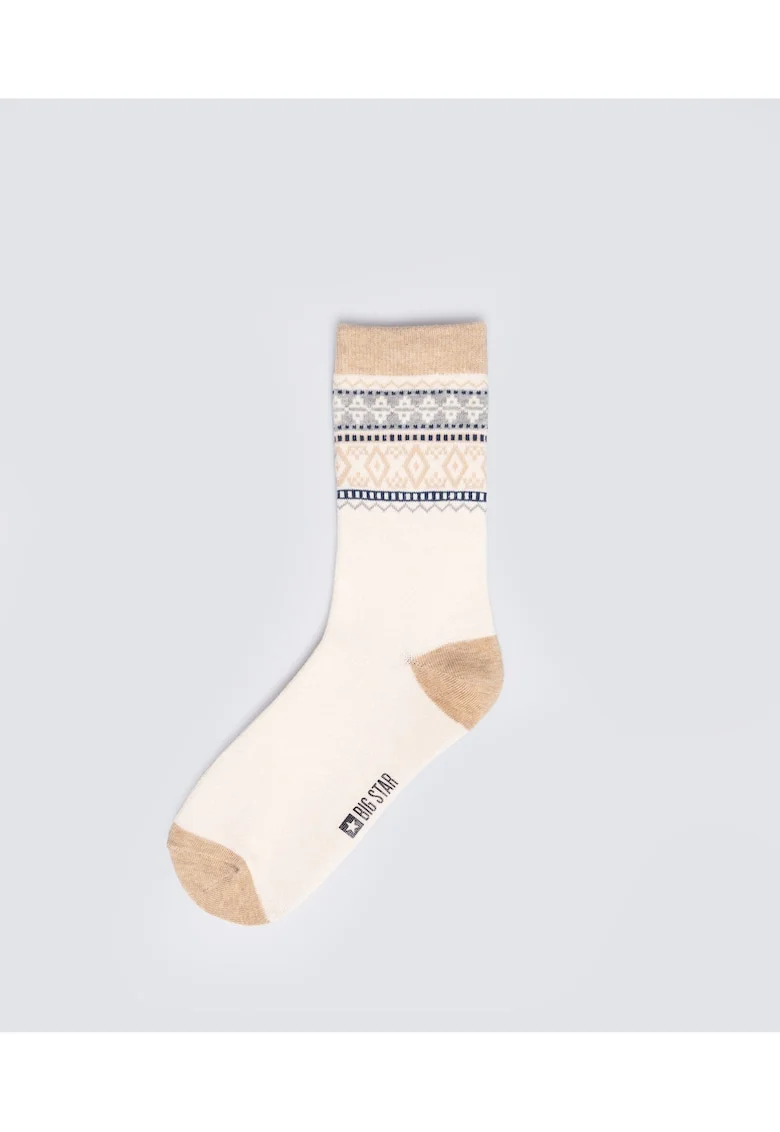 Sosete lungi unisex cu model