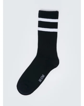 Sosete lungi unisex cu dungi Ribs 906