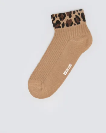 Sosete scurte cu animal print