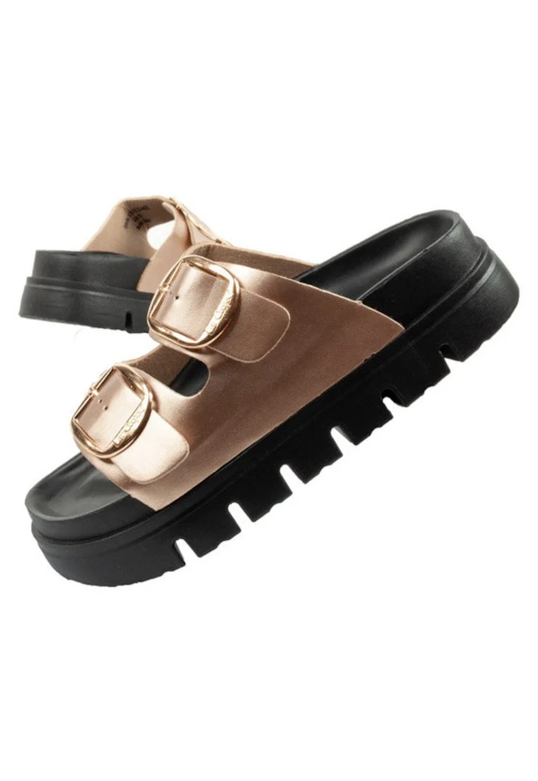 Pantofi sport  pentru femei, aurii, confortabili, cu platforma, la moda, Galben