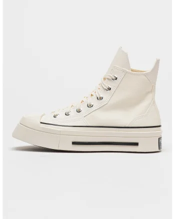 Pantofi sport cu platforma patrata Chuck 70 De Luxe, Alb fildes, Alb fildes