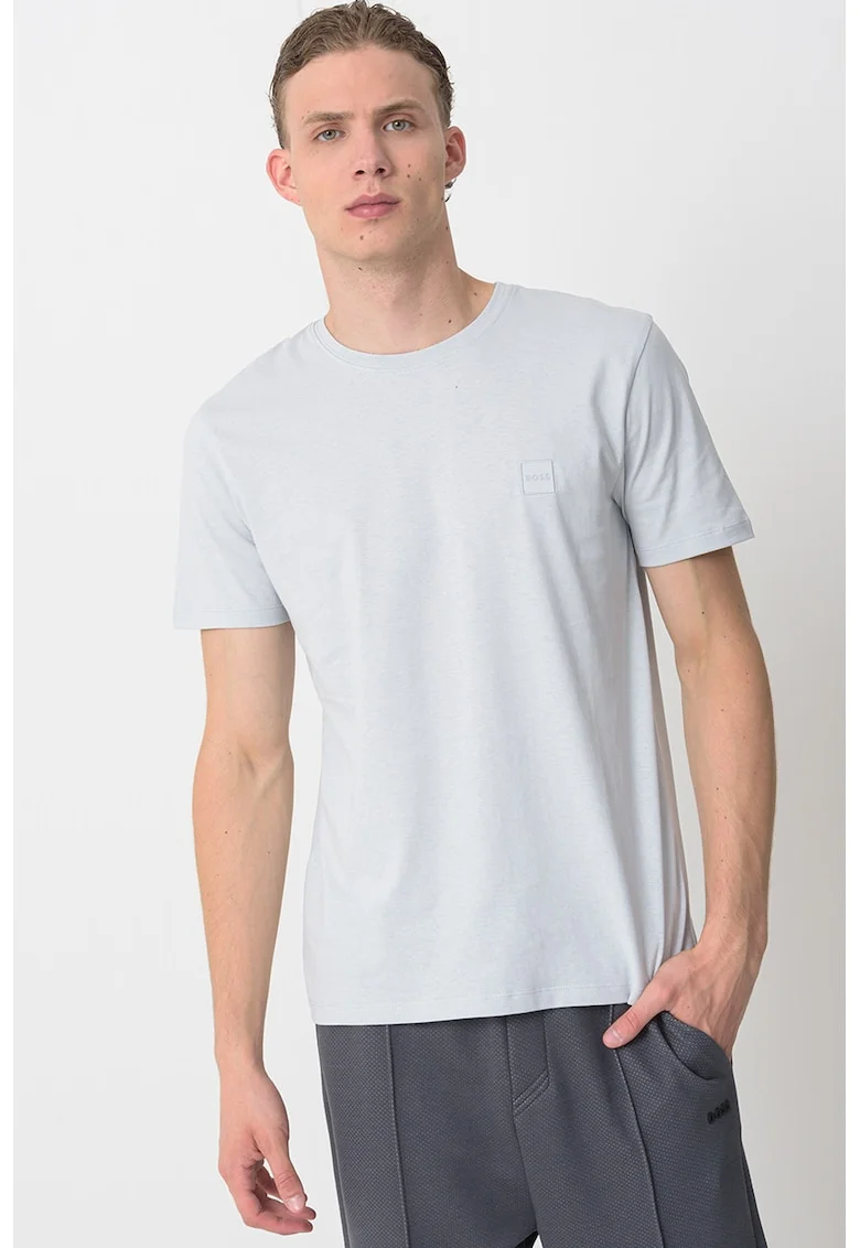 Tricou din bumbac Tales, Gri