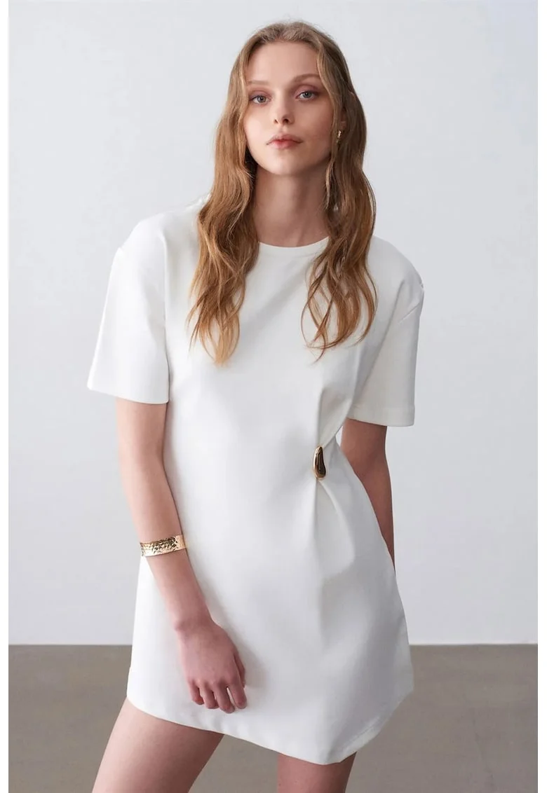 Rochie Mini,  Alb, fabrica Shift pentru Femei
