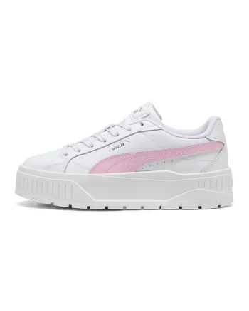 Pantofi sport Karmen II flatform, Alb/Roz