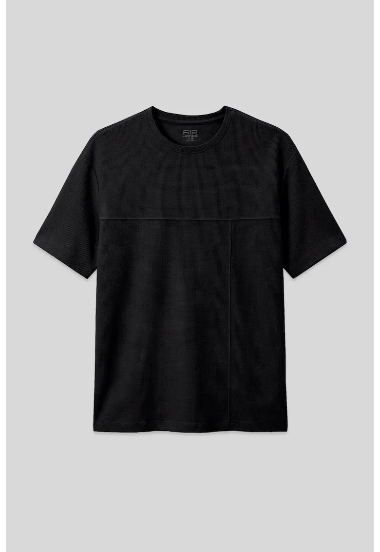 Tricou  Oversized, poliester-lycradwqfwqf, Negru