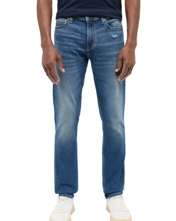 Blugi Slim Fit Barbati, Albastru