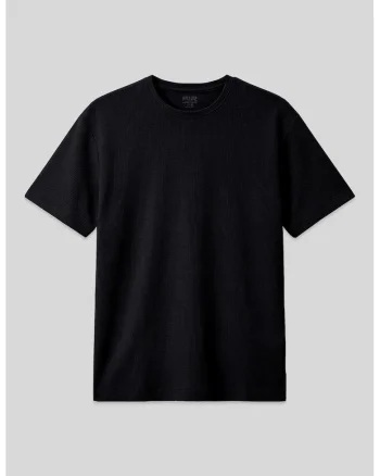 Tricou  supradimensionat, elastic, poliester-lycradwqf, Negru